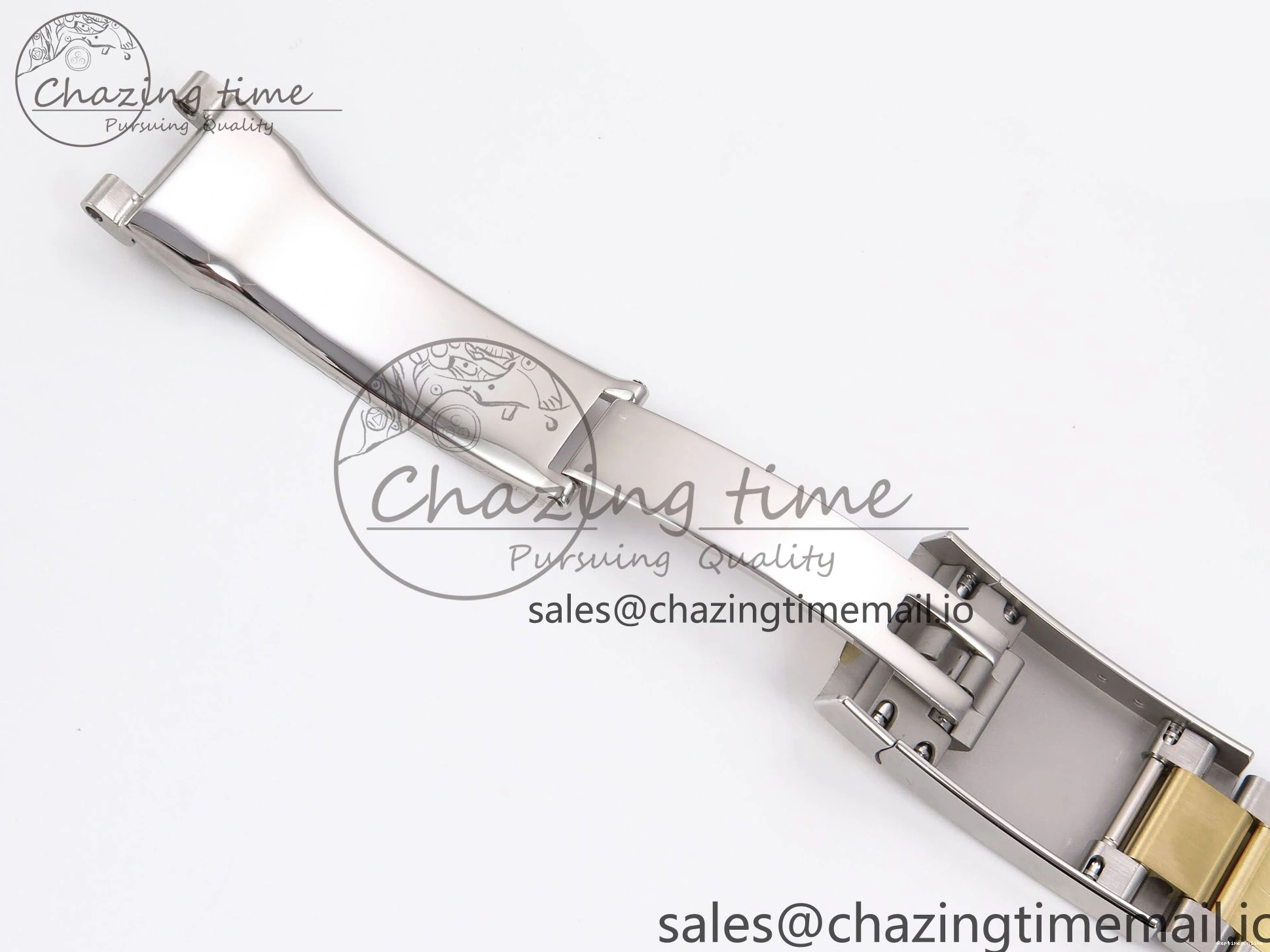 0506 DateJust 41 126333 EWEF Best Edition YG Stick Dial on SS YG Oyster Bracelet A Durable 971